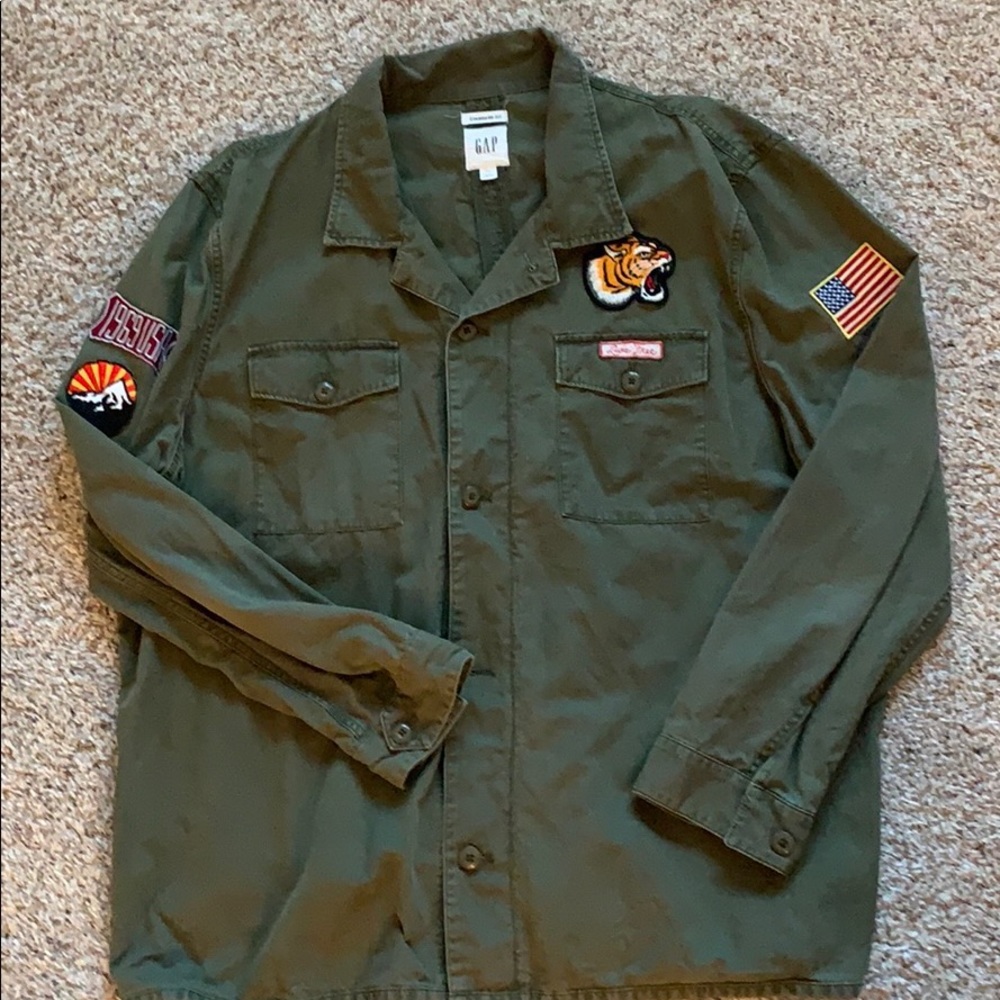 Men’s Green Army Shirt